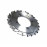 Пильный диск подрезной 120х50х2.8-3.6 Z=12+12 F системы Rapido TR120501212 TAPPER